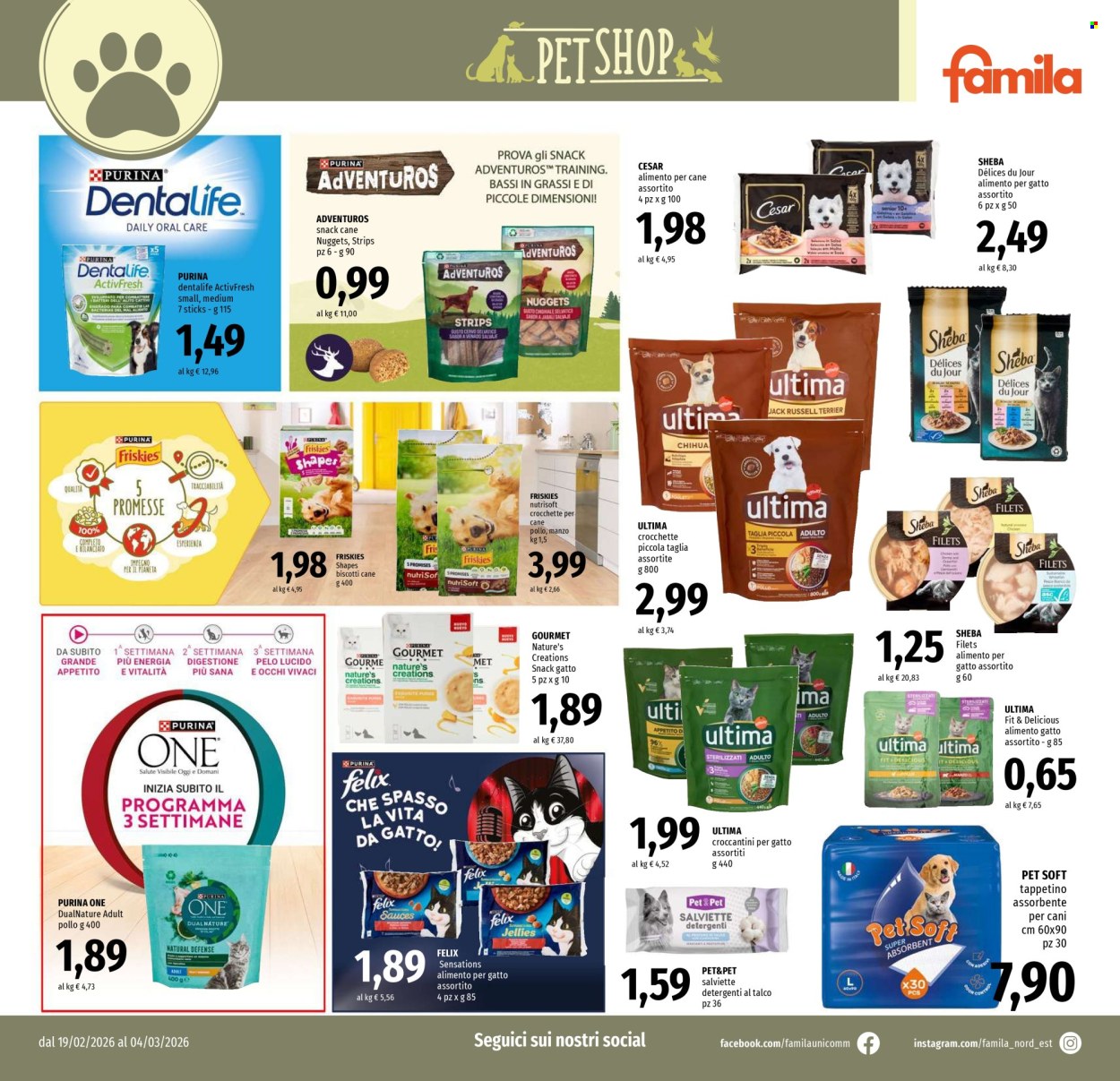Volantino Famila - 19/2/2026 - 4/3/2026. Pagina 18