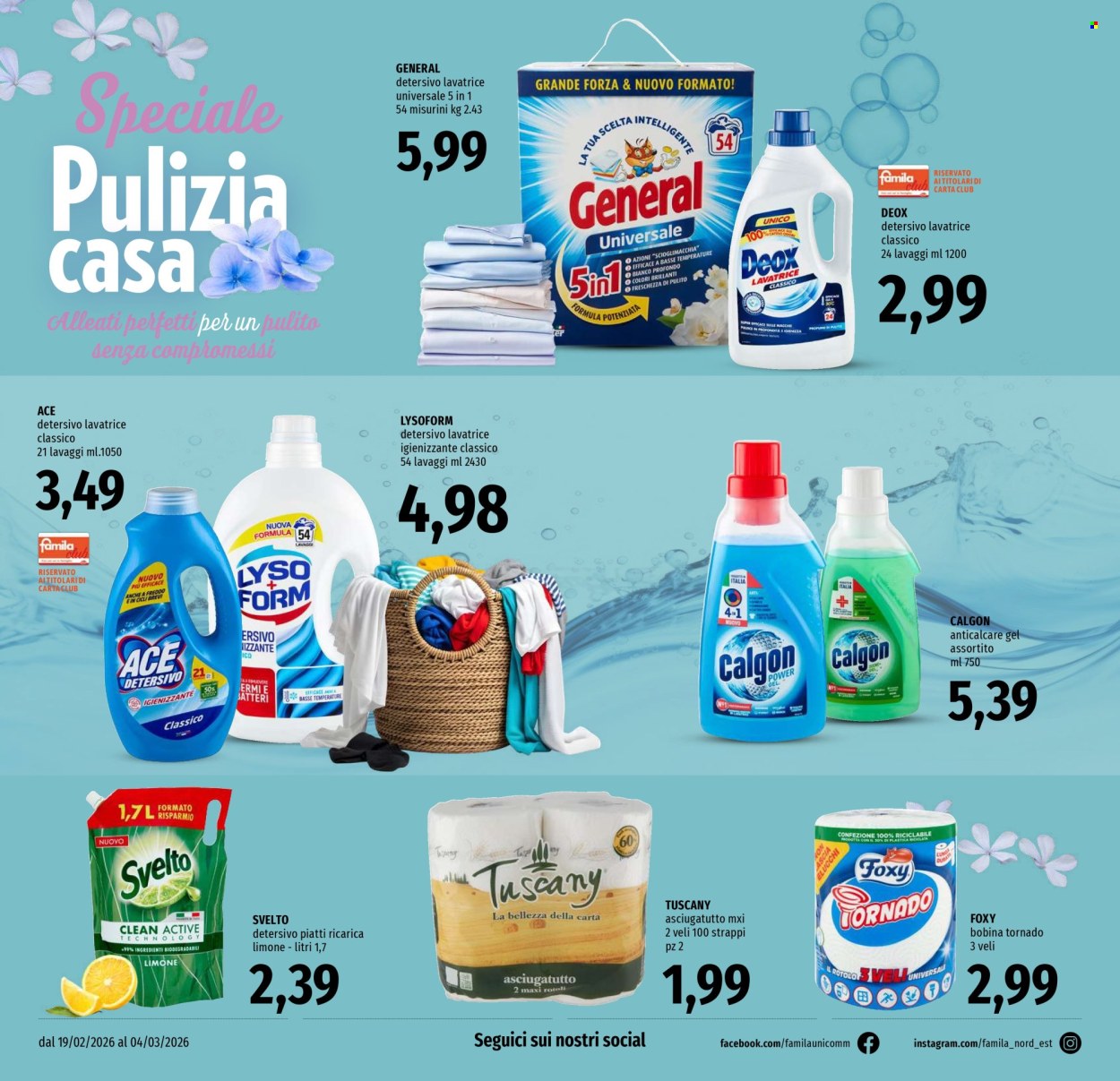Volantino Famila - 19/2/2026 - 4/3/2026. Pagina 22