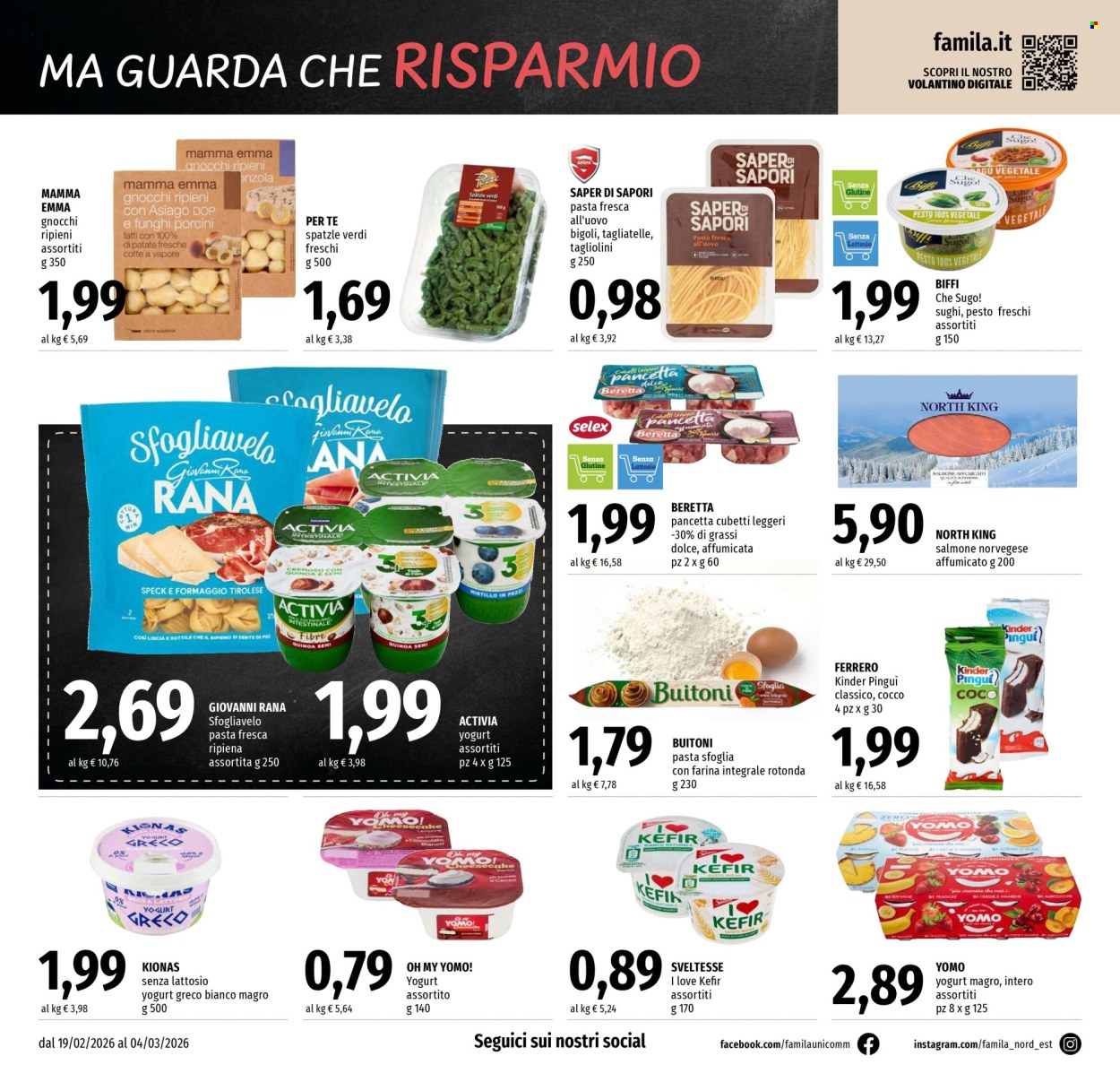Volantino Famila - 19/2/2026 - 4/3/2026. Pagina 8