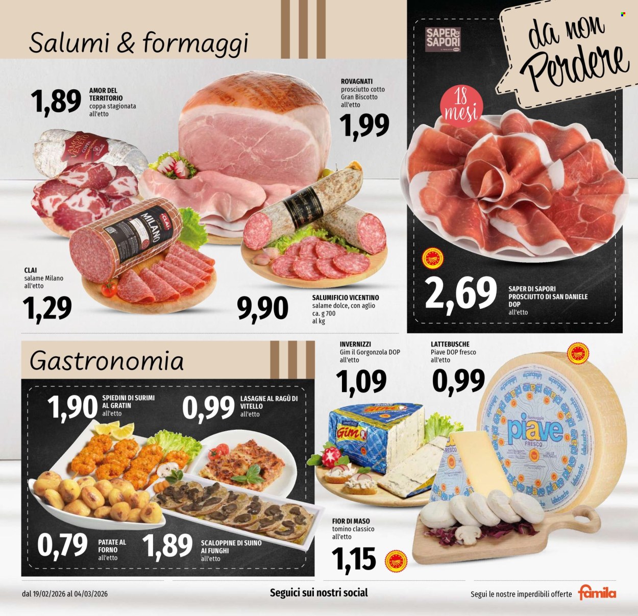 Volantino Famila - 19/2/2026 - 4/3/2026. Pagina 5