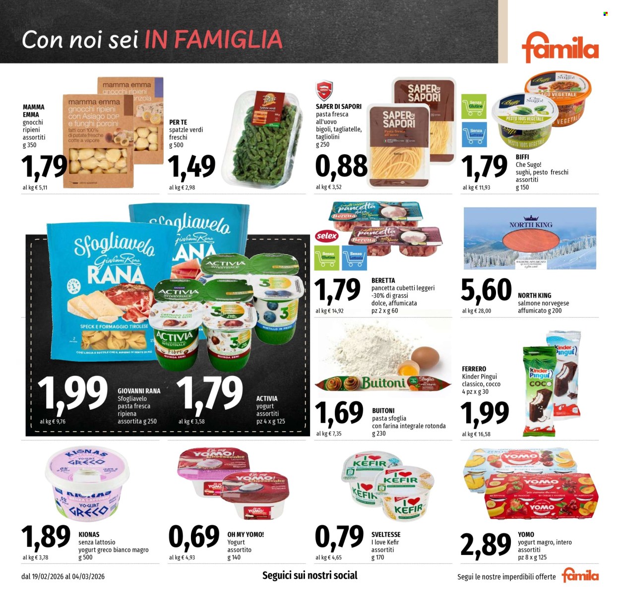 Volantino Famila - 19/2/2026 - 4/3/2026. Pagina 8