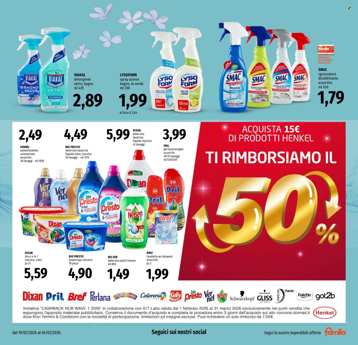 Volantino Famila - 19/2/2026 - 4/3/2026. Pagina 23