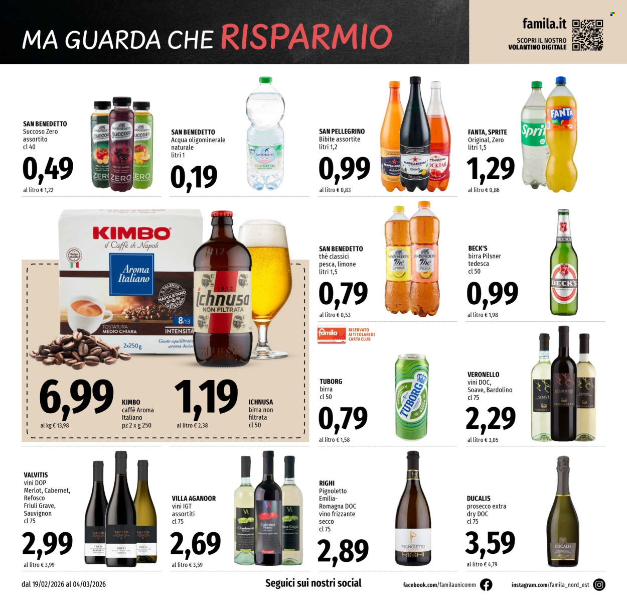 Volantino Famila - 19/2/2026 - 4/3/2026. Pagina 17