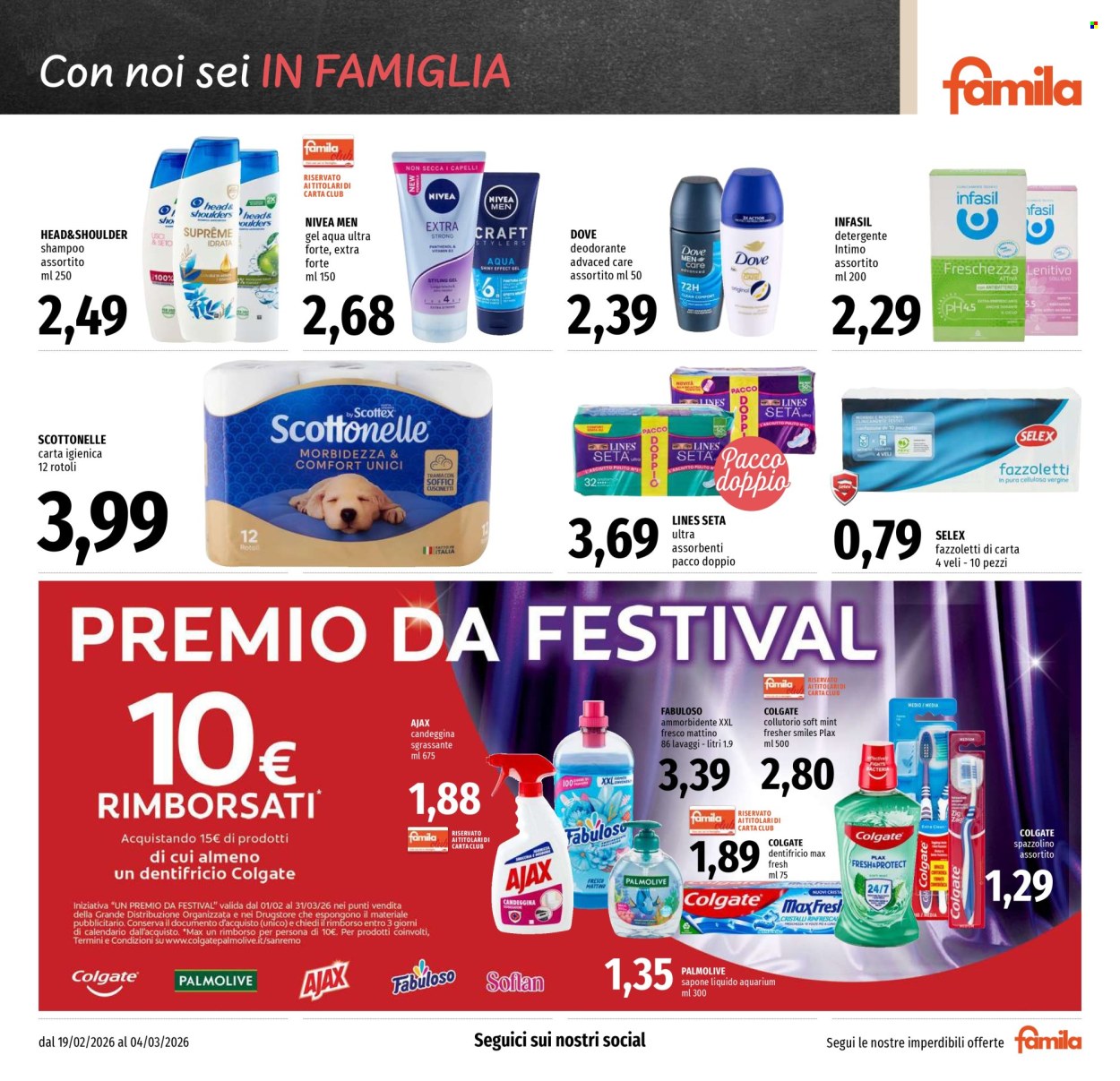Volantino Famila - 19/2/2026 - 4/3/2026. Pagina 19