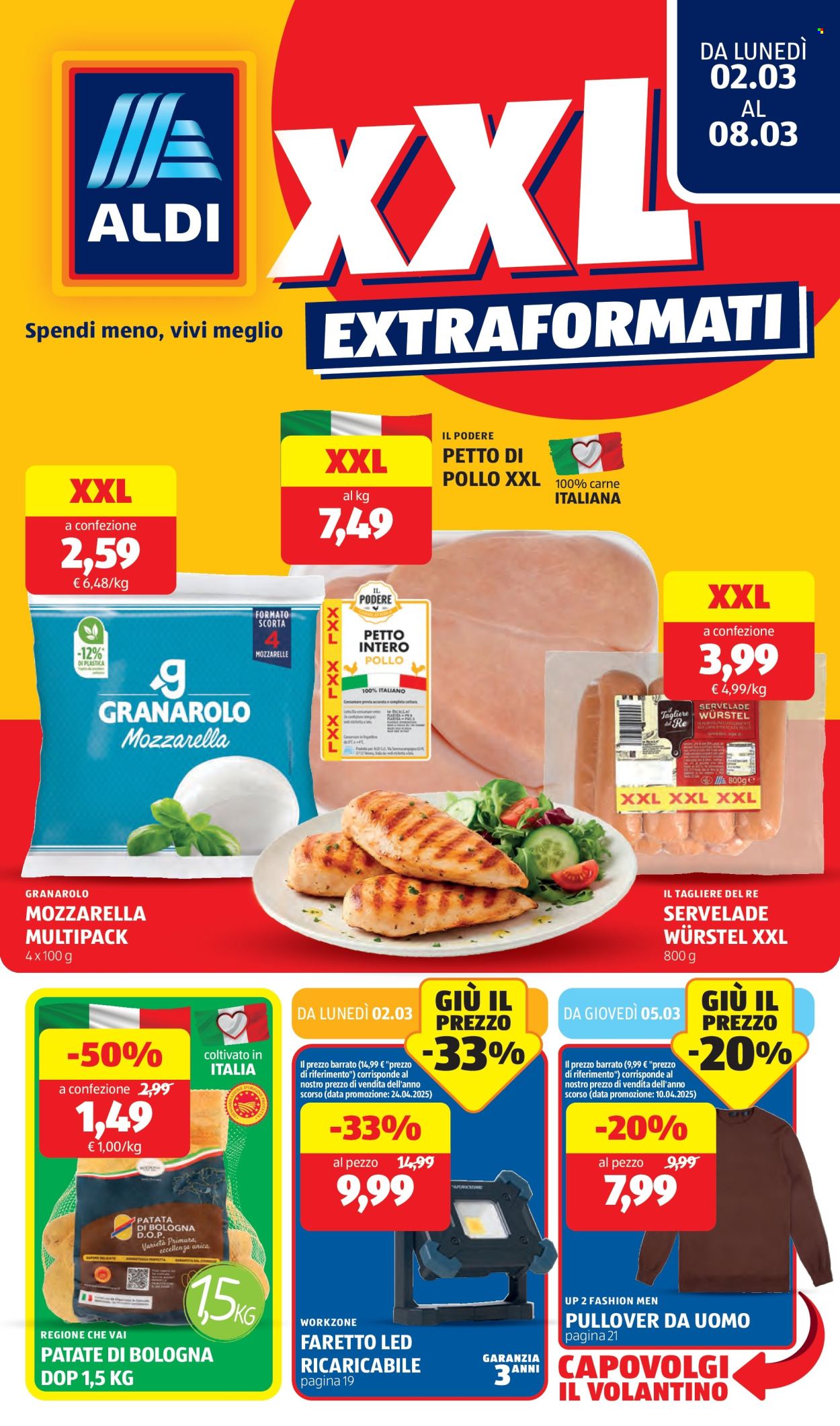 Volantino Aldi - 2/3/2026 - 8/3/2026. Pagina 1