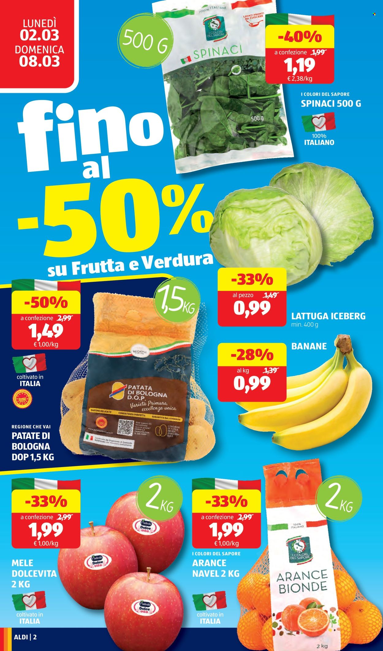 Volantino Aldi - 2/3/2026 - 8/3/2026. Pagina 2