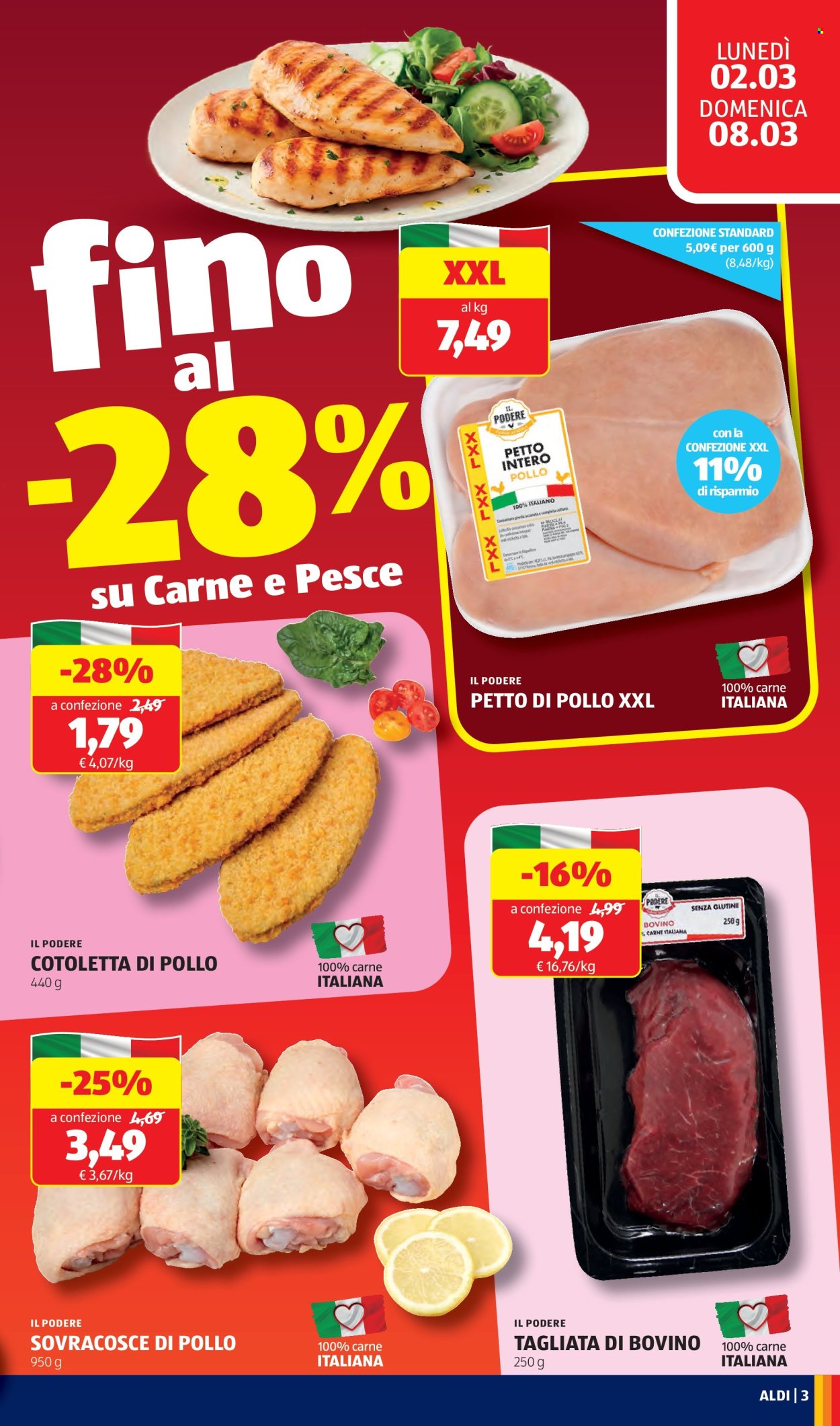 Volantino Aldi - 2/3/2026 - 8/3/2026. Pagina 3