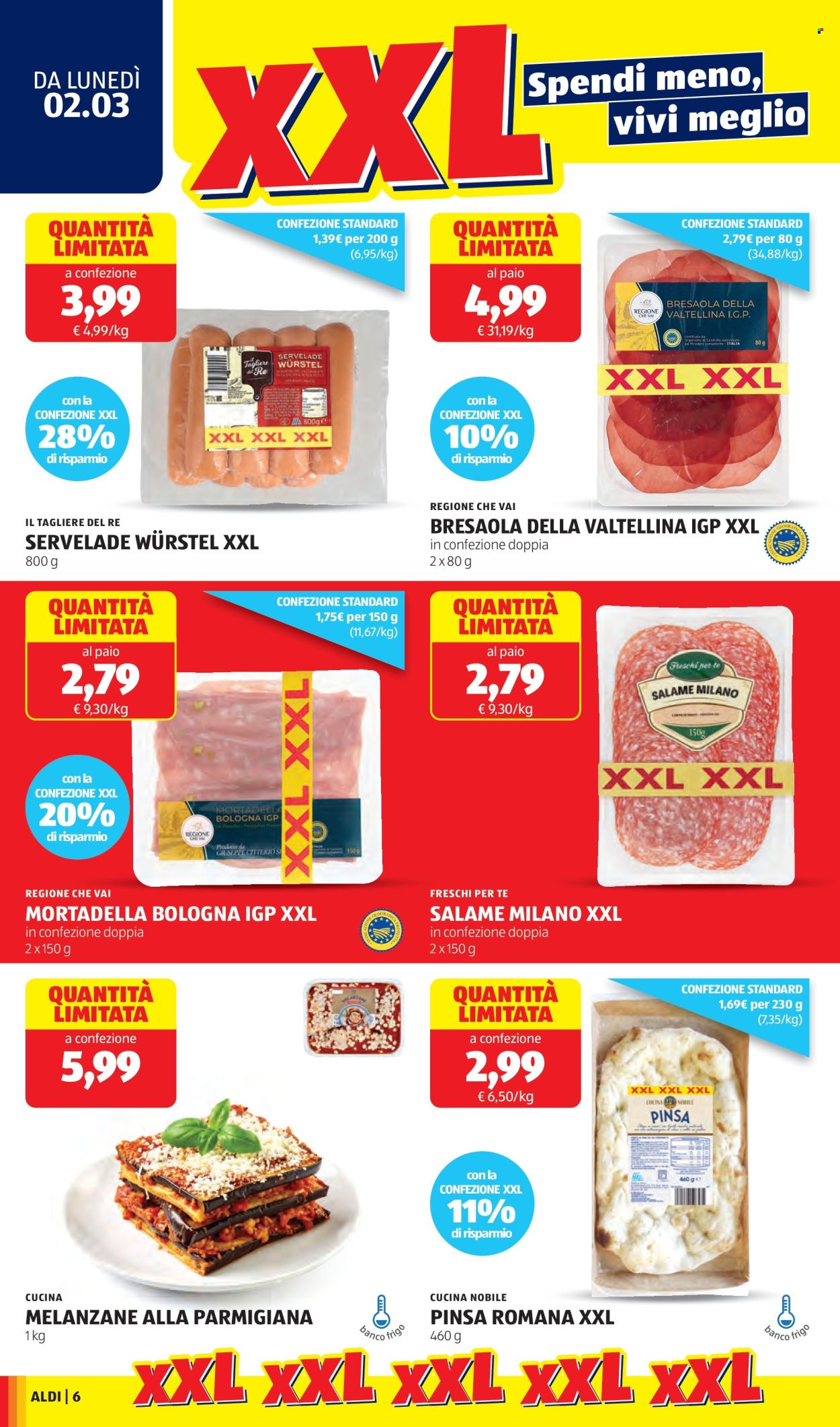 Volantino Aldi - 2/3/2026 - 8/3/2026. Pagina 6