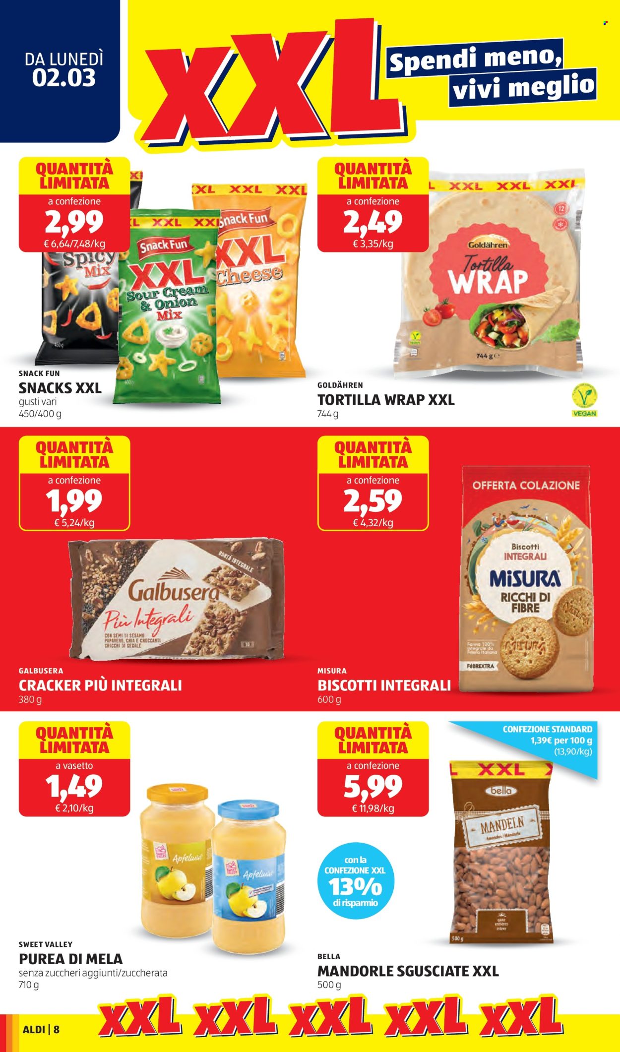 Volantino Aldi - 2/3/2026 - 8/3/2026. Pagina 8