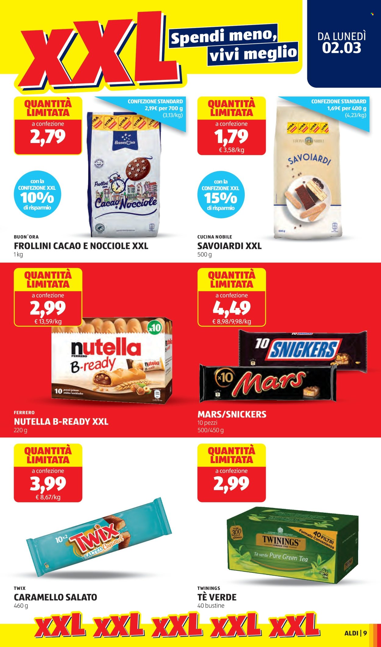 Volantino Aldi - 2/3/2026 - 8/3/2026. Pagina 9