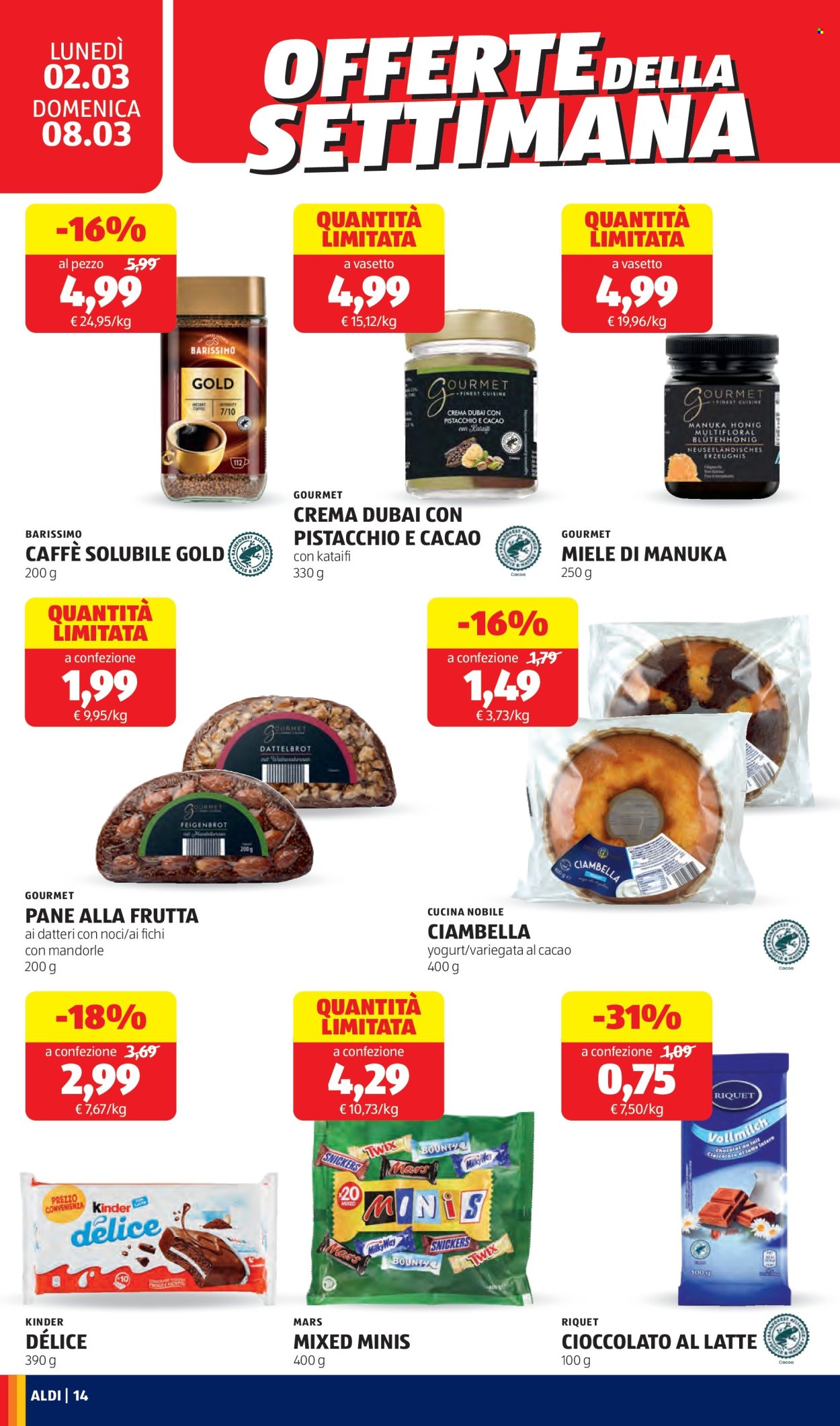 Volantino Aldi - 2/3/2026 - 8/3/2026. Pagina 14