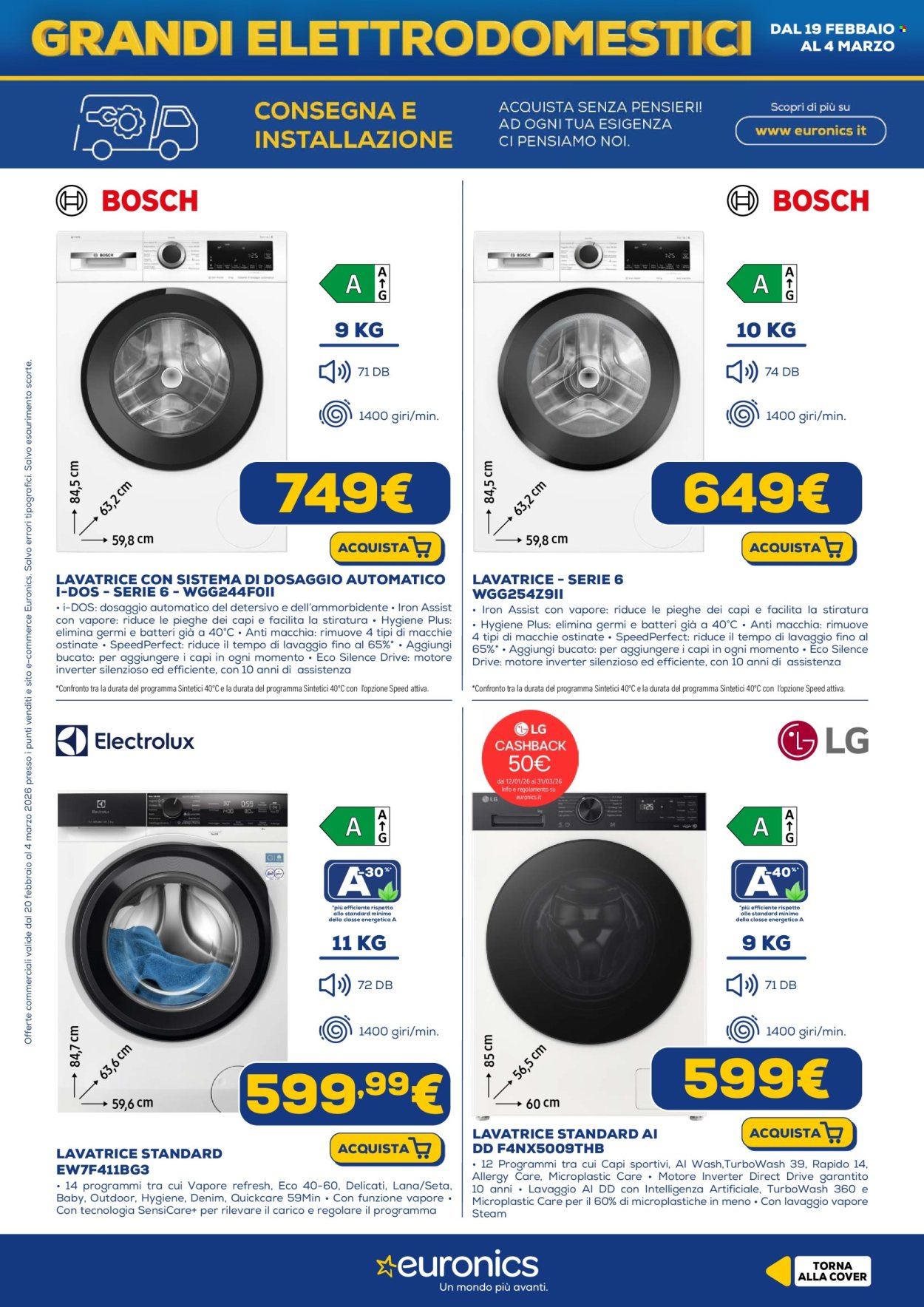 Volantino Euronics - 20/2/2026 - 4/3/2026. Pagina 6