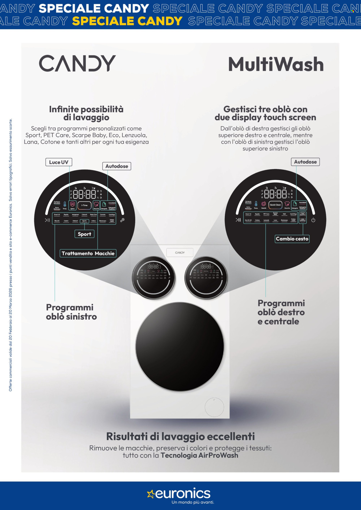 Volantino Euronics - 20/2/2026 - 20/3/2026. Pagina 3
