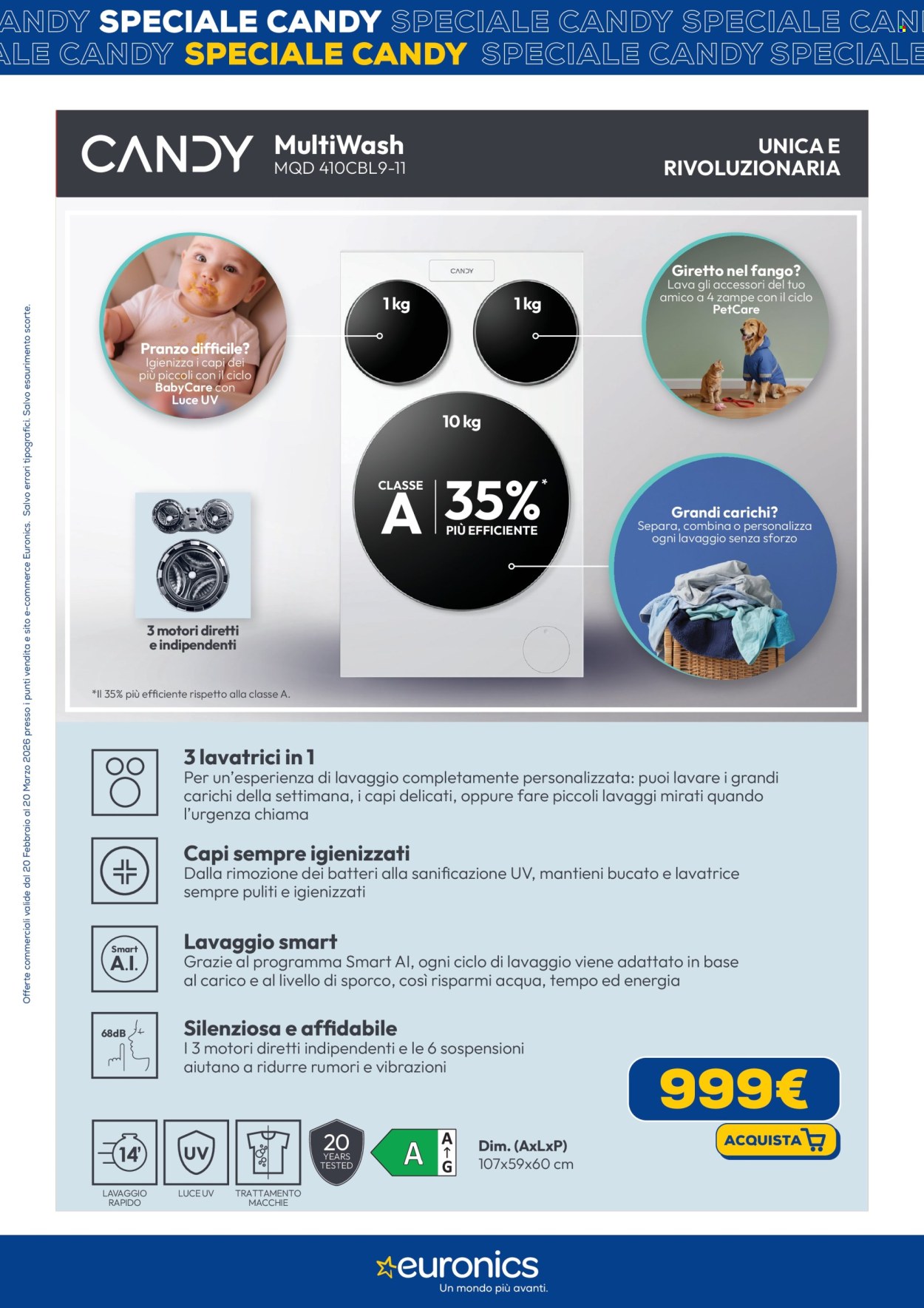 Volantino Euronics - 20/2/2026 - 20/3/2026. Pagina 4