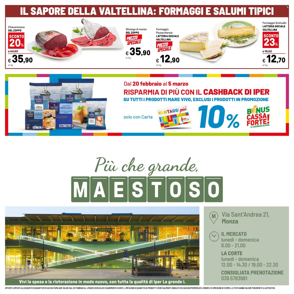 Volantino Iper, La grande i - 20/2/2026 - 4/3/2026. Pagina 20