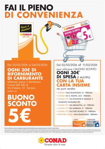 Volantino Conad - 23/2/2026 - 4/3/2026.
