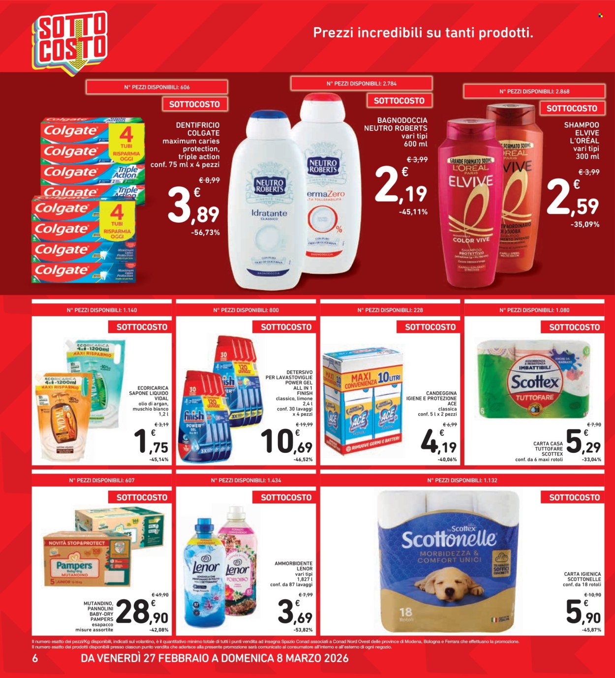 Volantino Spazio Conad - 27/2/2026 - 8/3/2026. Pagina 6