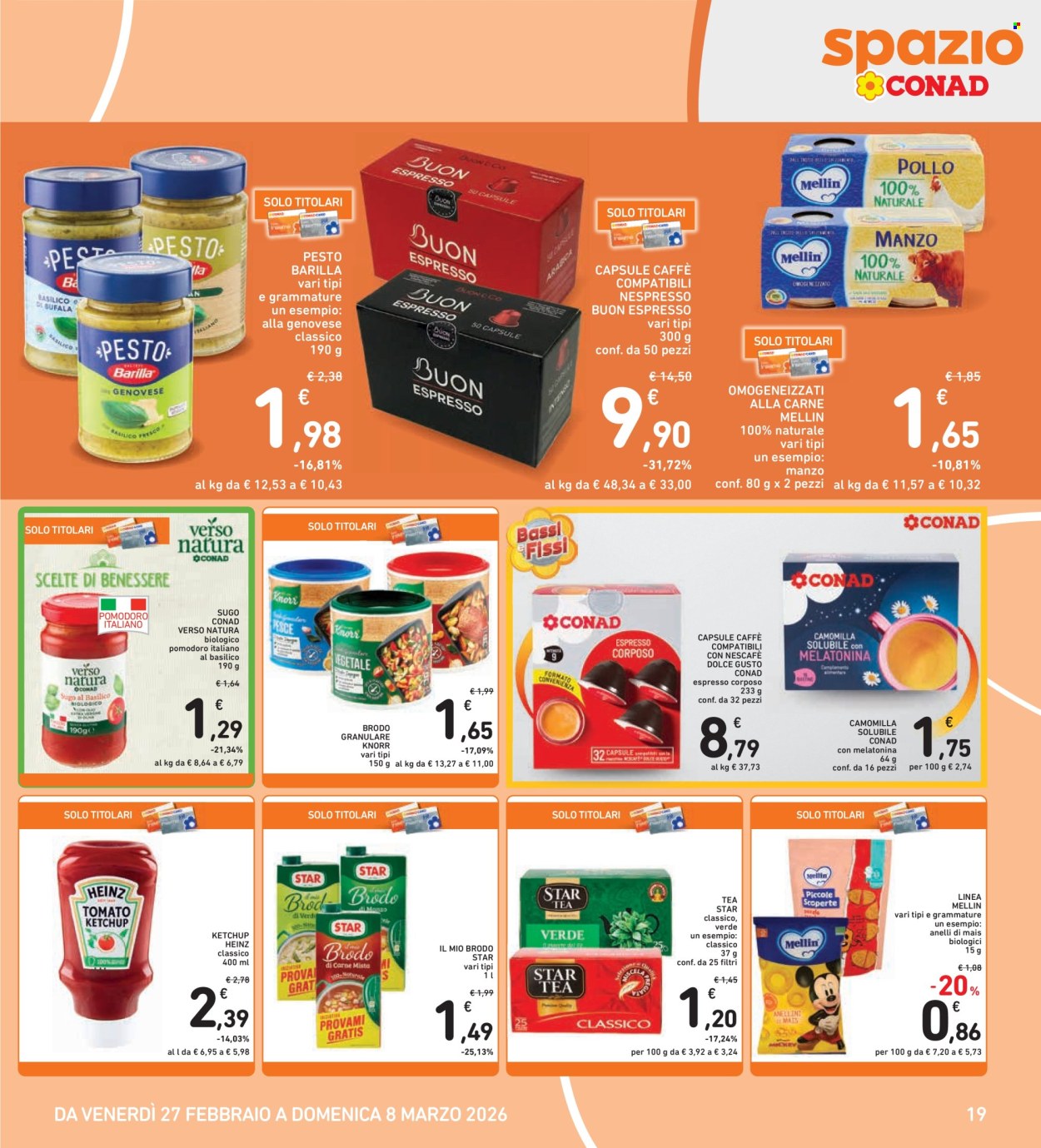 Volantino Spazio Conad - 27/2/2026 - 8/3/2026. Pagina 19