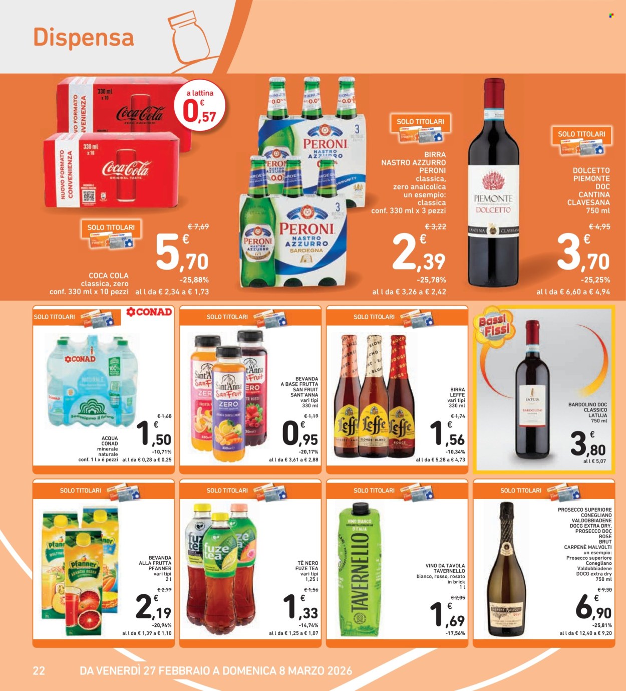 Volantino Spazio Conad - 27/2/2026 - 8/3/2026. Pagina 22