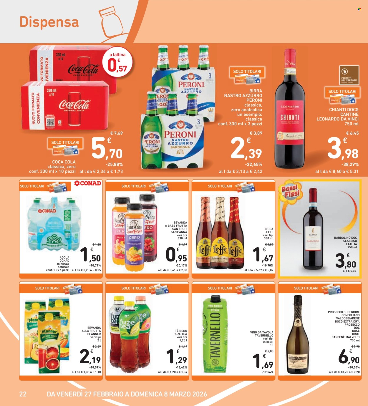 Volantino Spazio Conad - 27/2/2026 - 8/3/2026. Pagina 22
