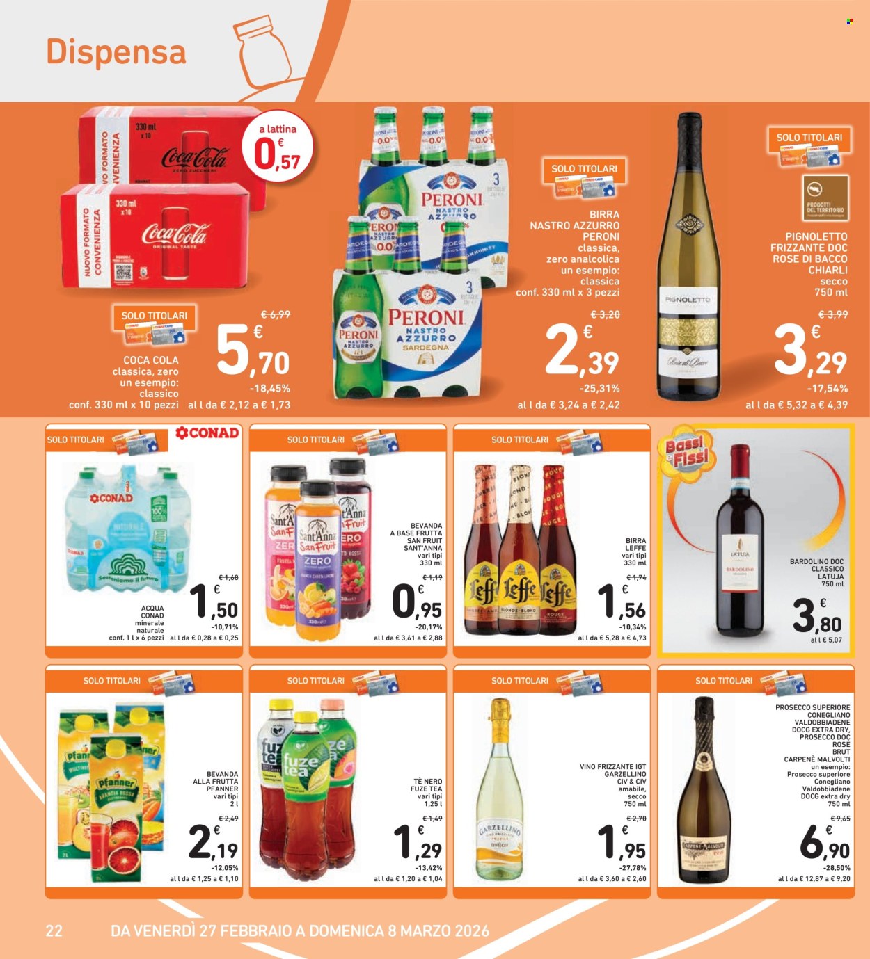 Volantino Spazio Conad - 27/2/2026 - 8/3/2026. Pagina 22