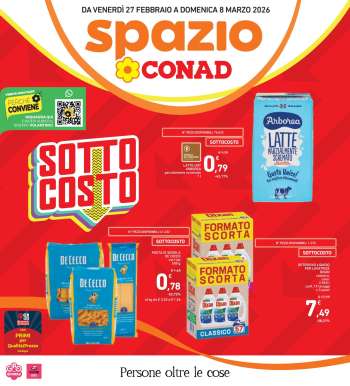 Volantino Spazio Conad - 27/2/2026 - 8/3/2026.