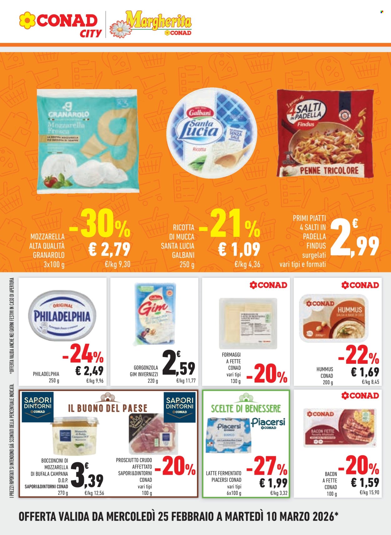 Volantino Margherita Conad - 25/2/2026 - 10/3/2026. Pagina 6