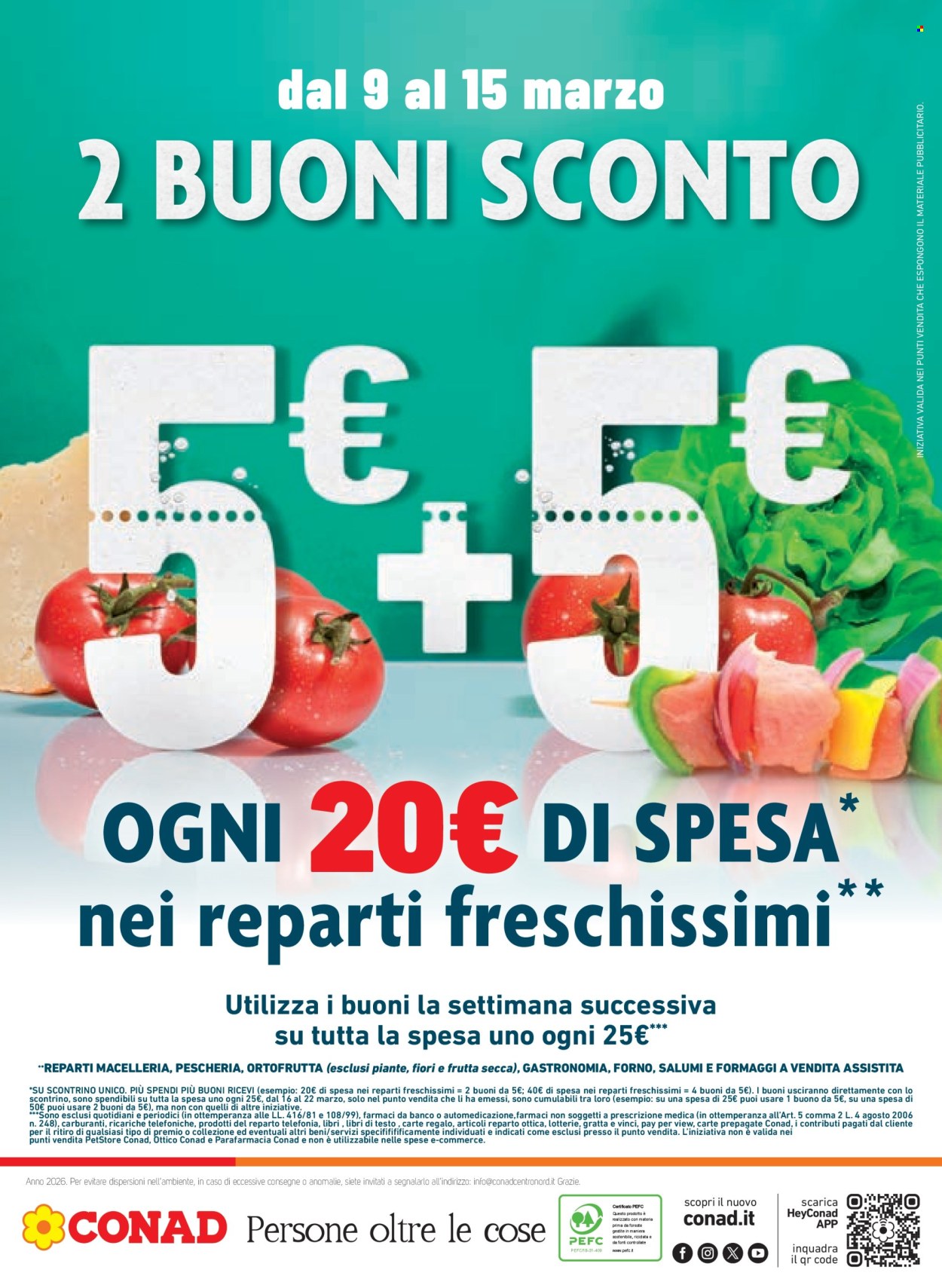Volantino Margherita Conad - 25/2/2026 - 10/3/2026. Pagina 20