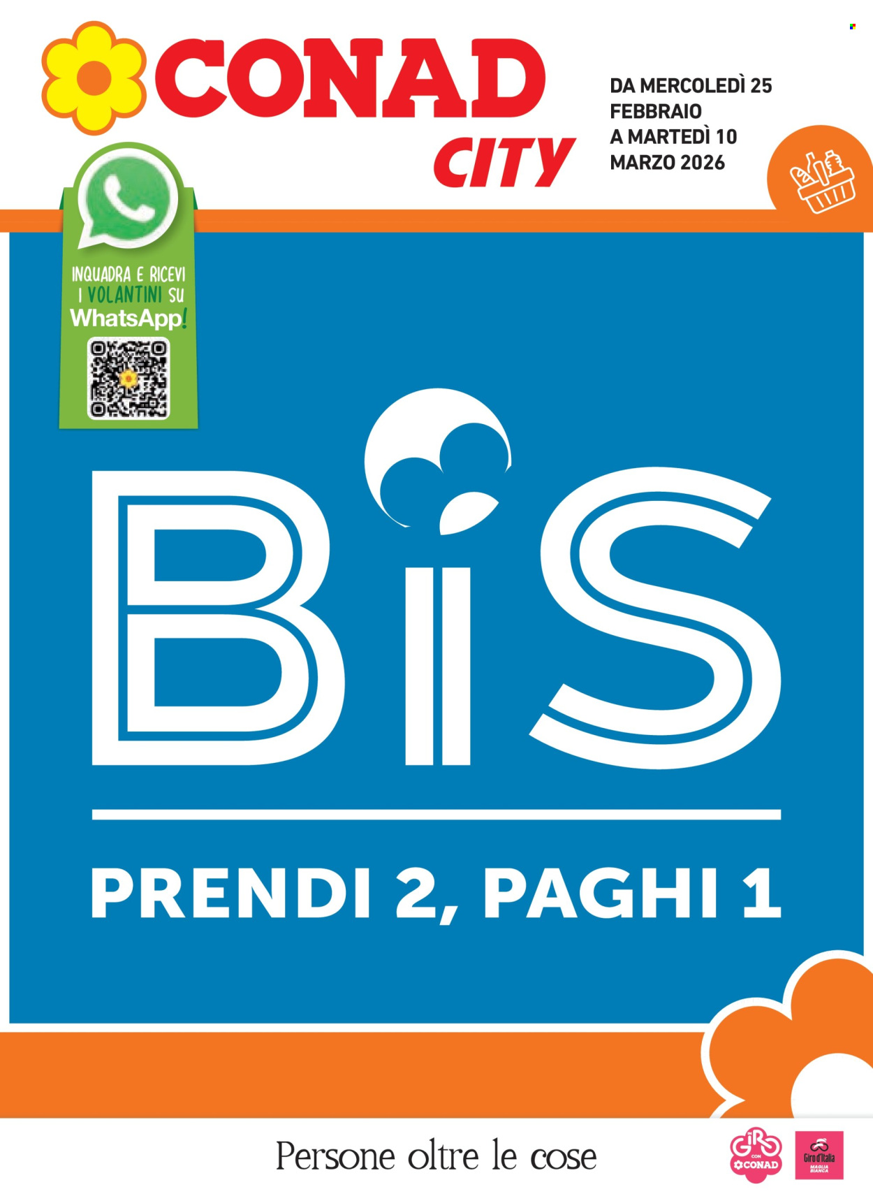 Volantino Conad - 25/2/2026 - 10/3/2026. Pagina 1