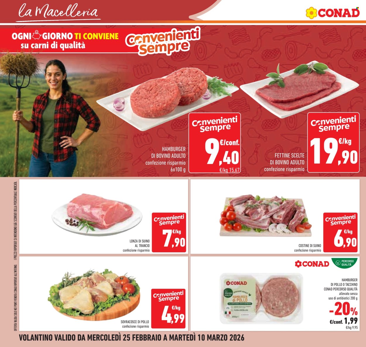 Volantino Conad - 25/2/2026 - 10/3/2026. Pagina 10