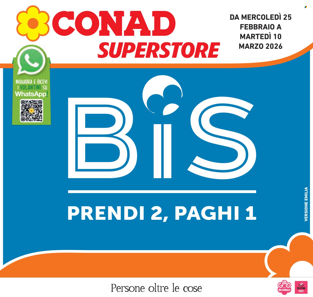 Volantino Conad Superstore - 25/2/2026 - 10/3/2026. Pagina 1