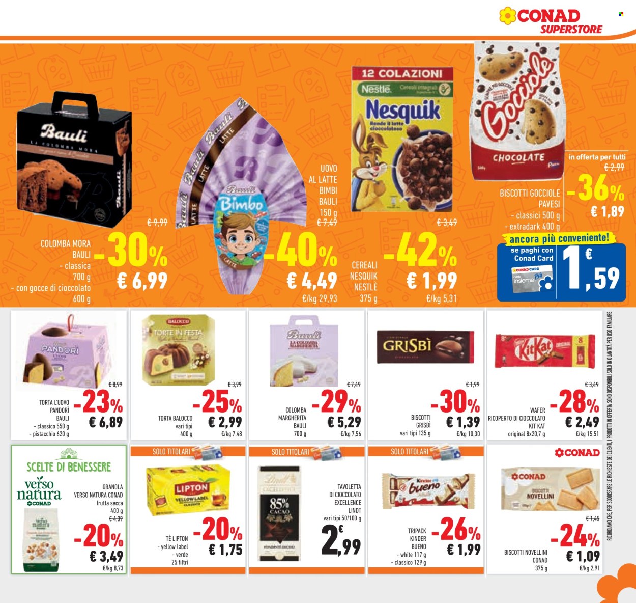 Volantino Conad Superstore - 25/2/2026 - 10/3/2026. Pagina 23