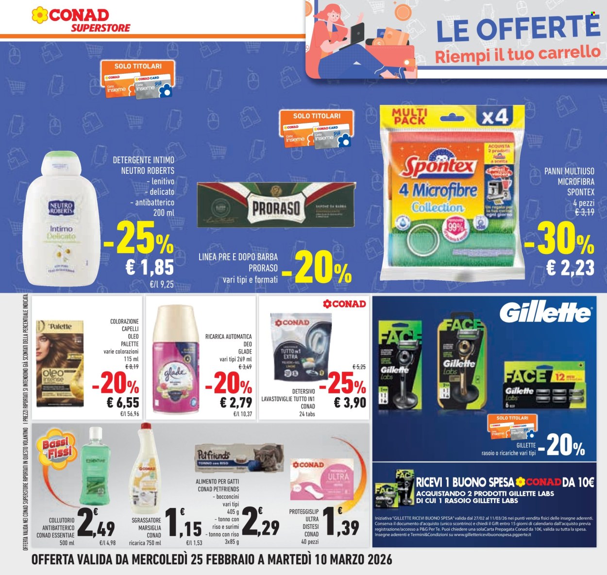 Volantino Conad Superstore - 25/2/2026 - 10/3/2026. Pagina 34