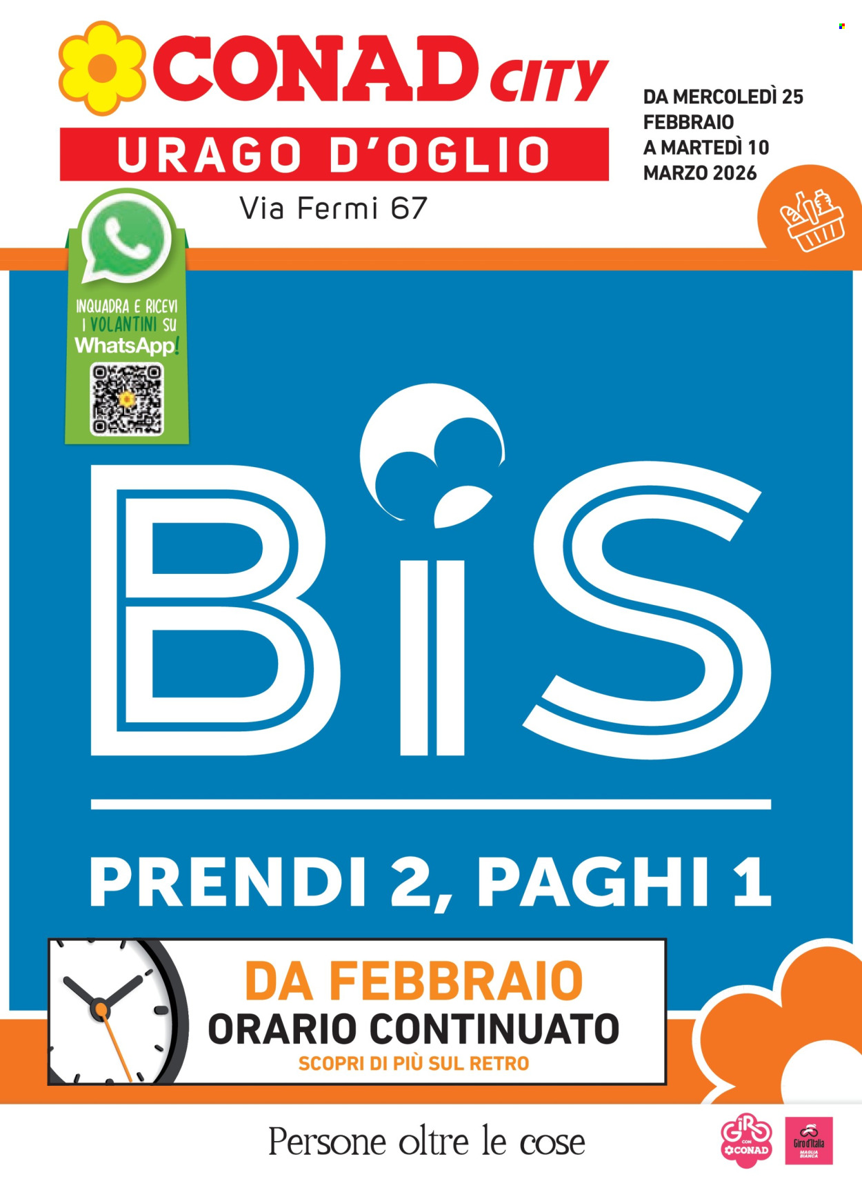 Volantino Conad City - 25/2/2026 - 10/3/2026. Pagina 1