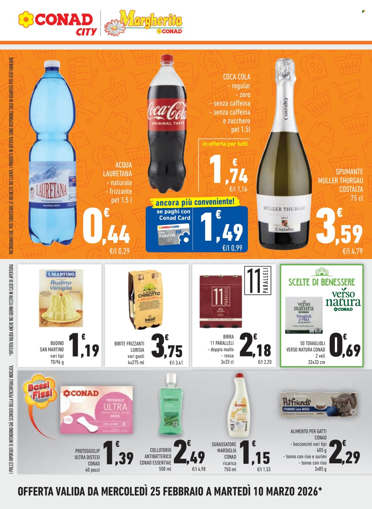 Volantino Conad City - 25/2/2026 - 10/3/2026. Pagina 10