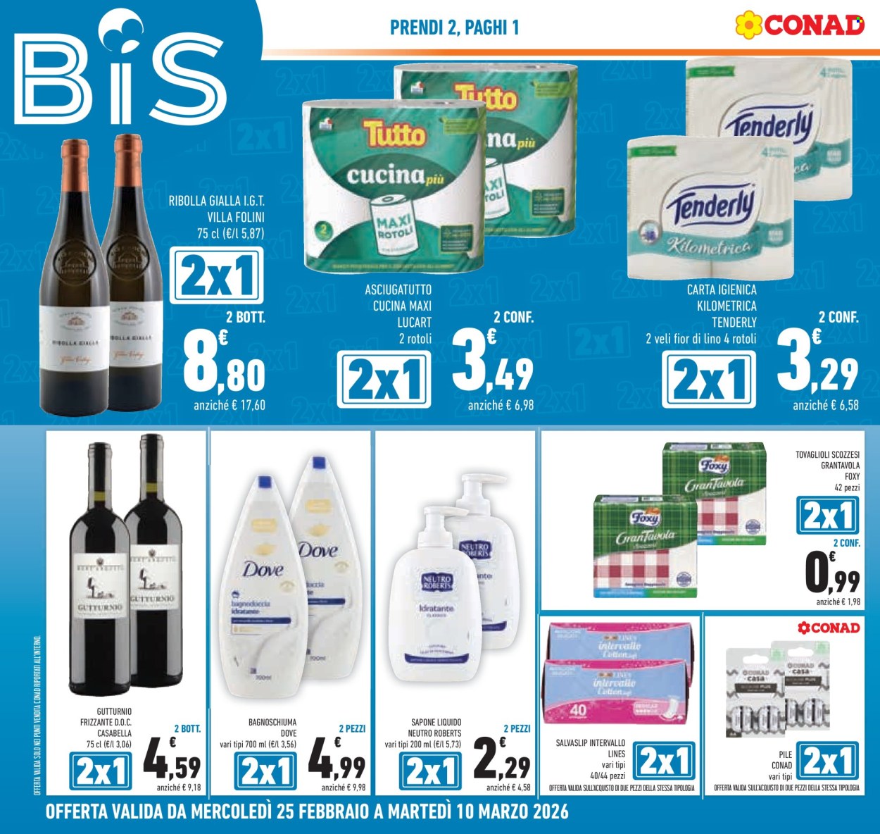 Volantino Conad - 25/2/2026 - 10/3/2026. Pagina 6