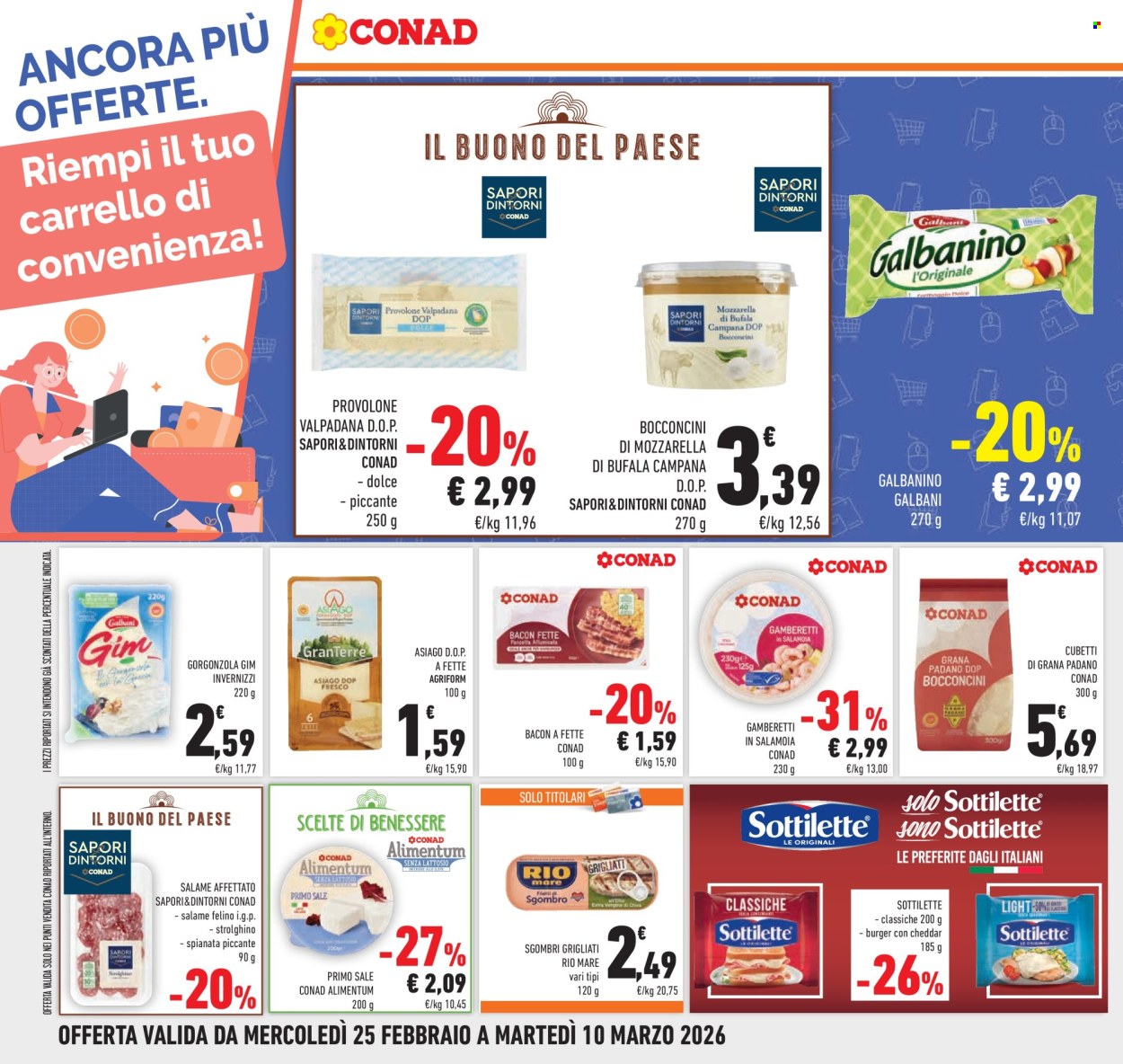Volantino Conad - 25/2/2026 - 10/3/2026. Pagina 24