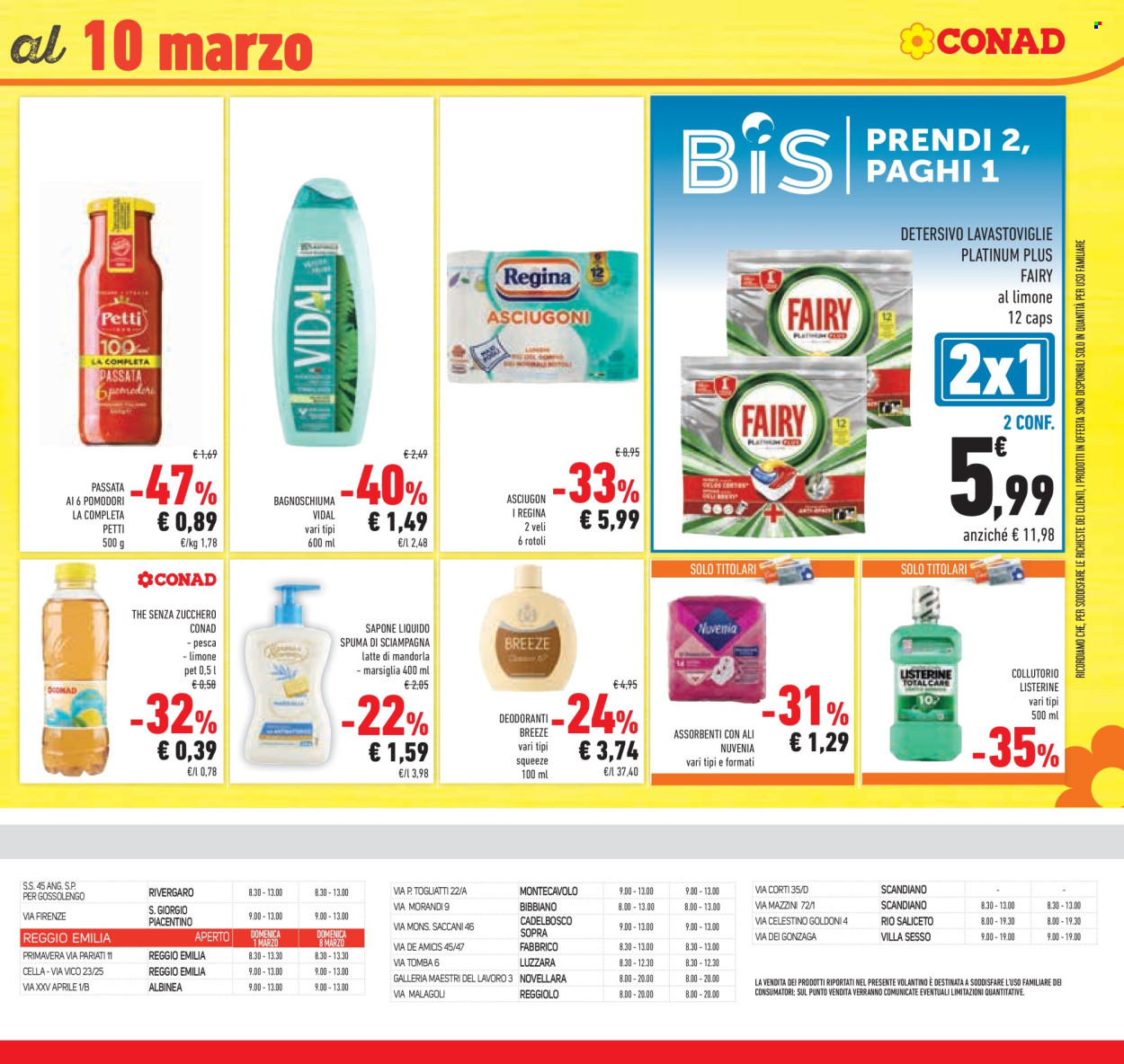 Volantino Conad - 25/2/2026 - 10/3/2026. Pagina 35