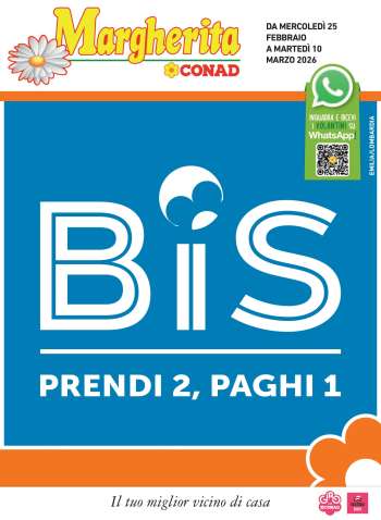 Volantino Margherita Conad - 25/2/2026 - 10/3/2026.