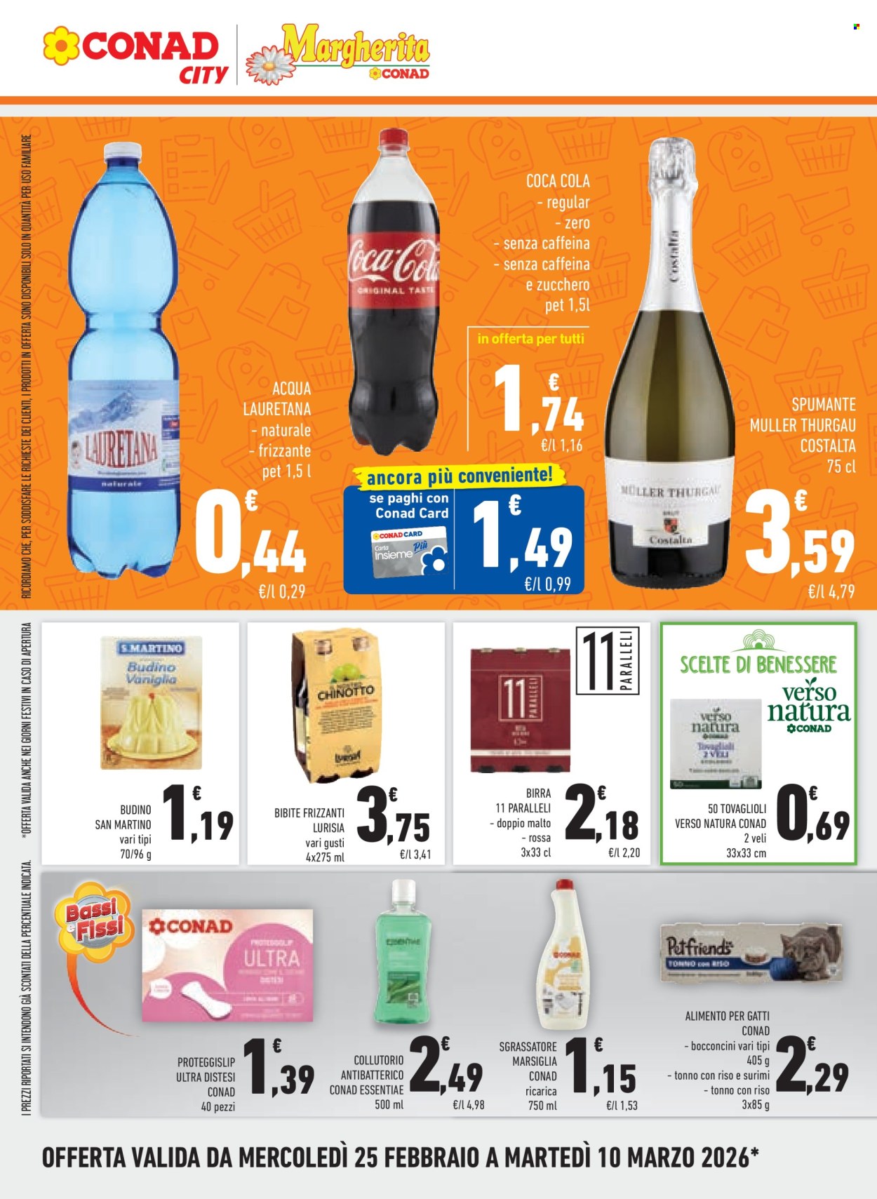 Volantino Margherita Conad - 25/2/2026 - 10/3/2026. Pagina 10