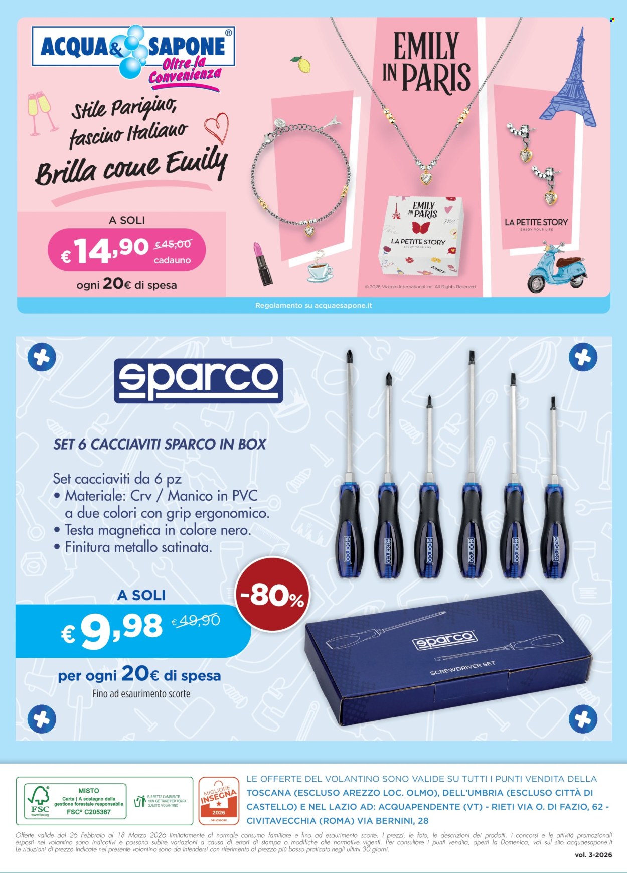 Volantino Acqua & Sapone - 26/2/2026 - 18/3/2026. Pagina 16