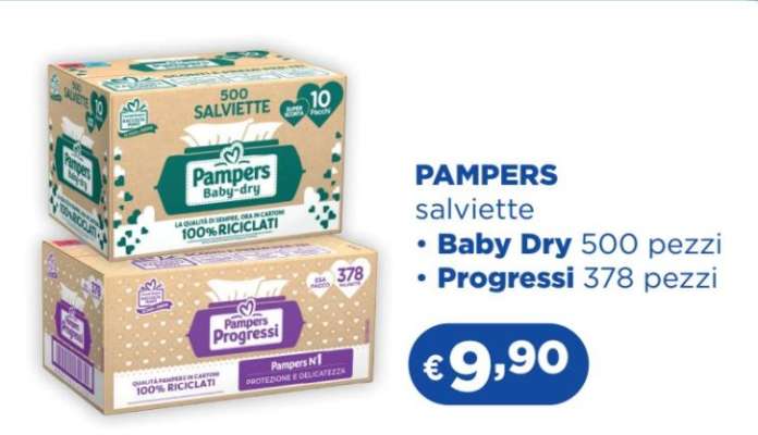 Pampers Salviette