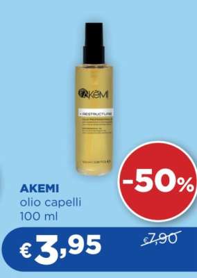 AKEMI olio capelli 100 ml