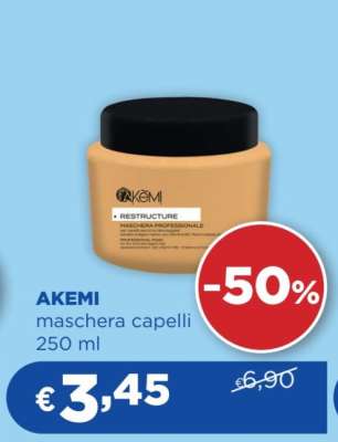 AKEMI maschera capelli 250 ml