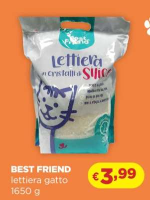 BEST FRIEND lettiera gatto 1650 g