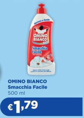 Omino Bianco Smacchia facile
