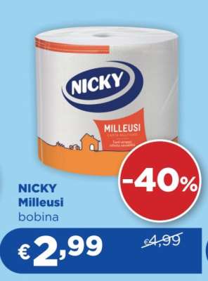 NICKY Milleusi bobina