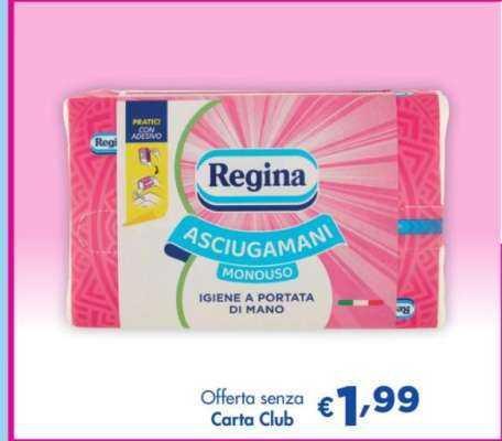 Regina Asciugamani Monouso