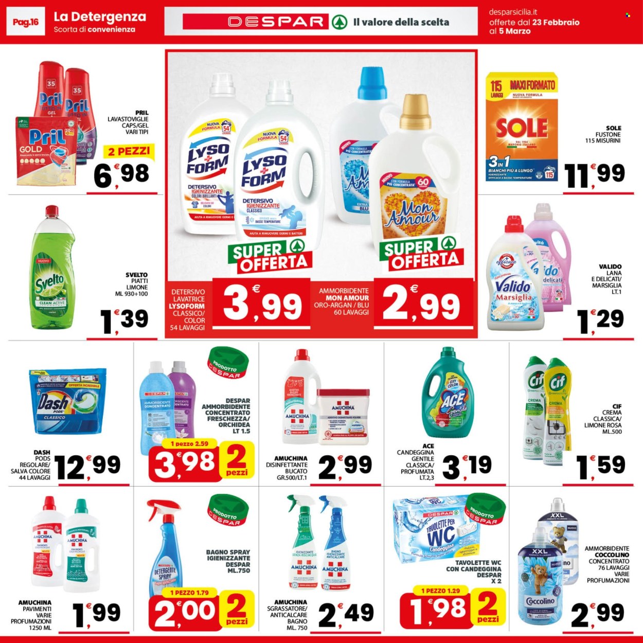 Volantino Despar - 23/2/2026 - 5/3/2026. Pagina 16