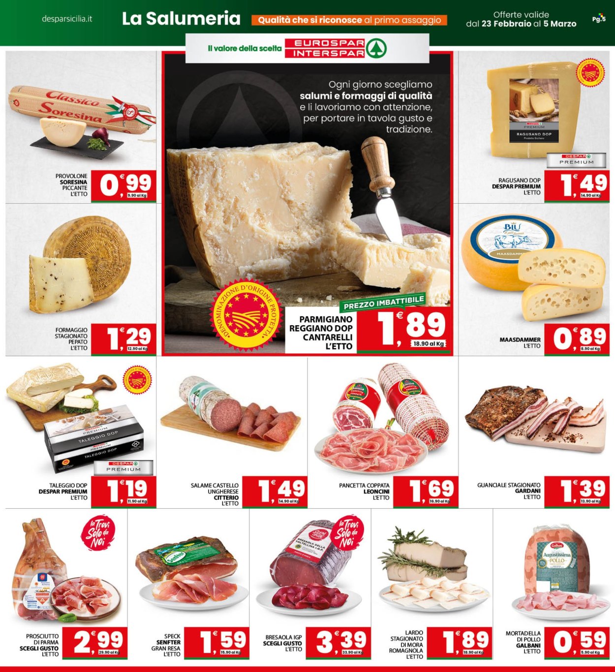 Volantino Eurospar - 23/2/2026 - 5/3/2026. Pagina 5